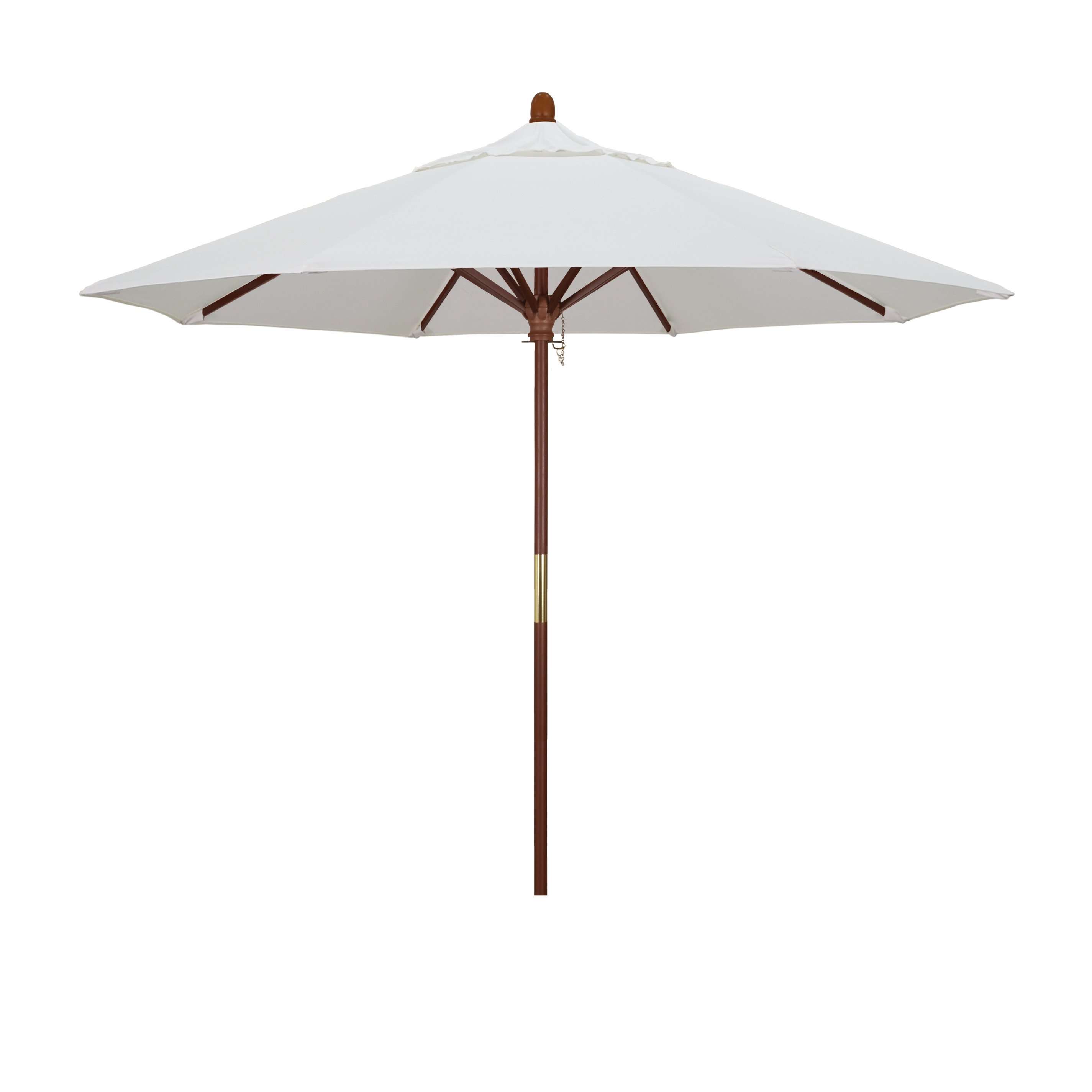 colorfast patio umbrella Manford 108'' Sunbrella Outdoor Umbrella Color/Pattern: Canvas Natural Sunbrella Canvas