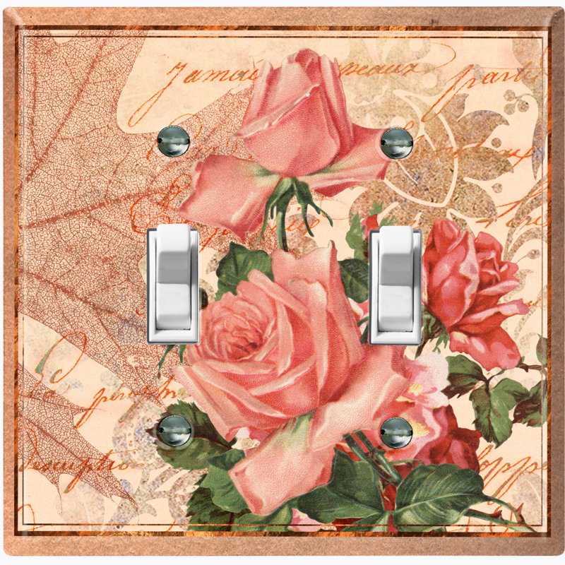 2-Gang Toggle Light Switch Wall Plate