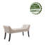 Velvet Upholstered Bench-1006861500