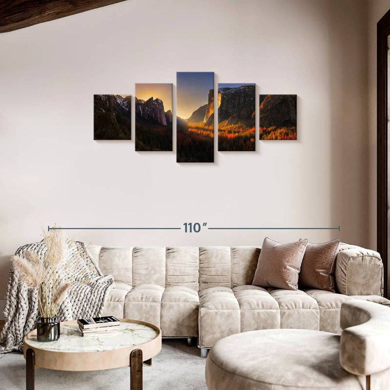 Yosemite Firefall I, H 34 po x l 74 po