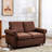 57.63'' Linen Sofa Bed Futon Chair Convertible Futon Foldable Couch