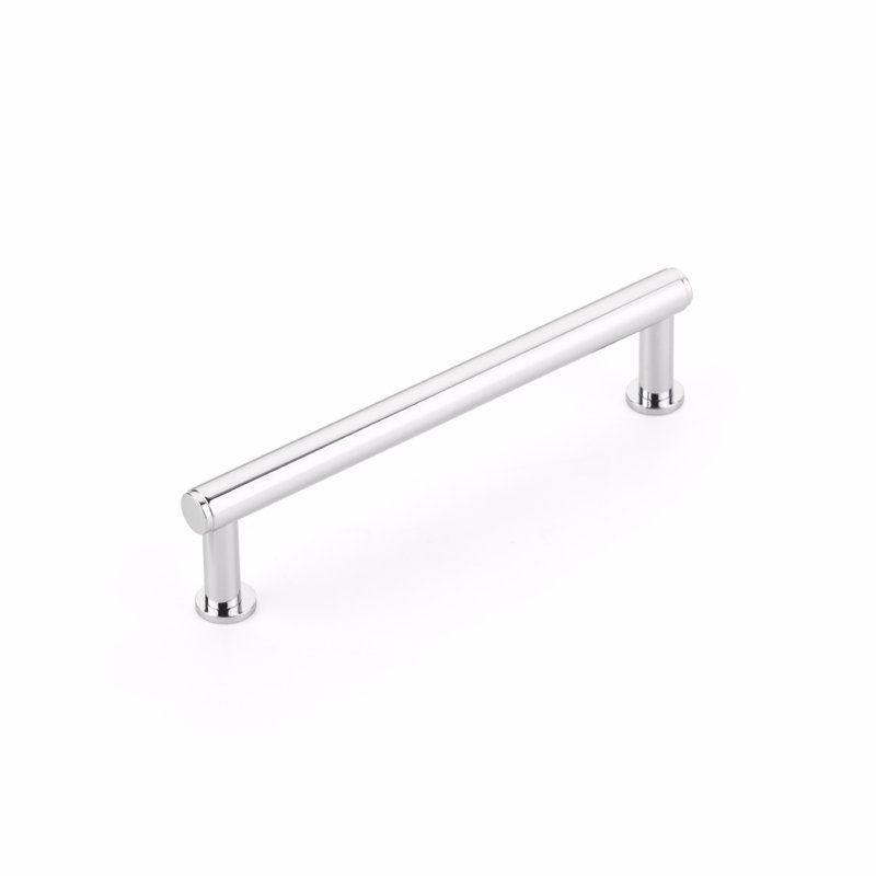 Poignée d'armoire Schaub, Chrome poli, 5"