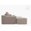 Canapé modulaire Cloud avec méridienne en U et assise profonde pour un confort ultime, aucun assemblage requis.-5640355