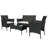 Baranowski 4 Seater Rattan Conversation Set