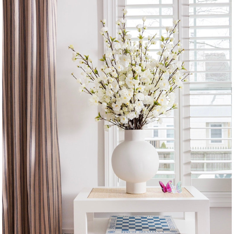 Lex Cherry Blossom Floral Arrangement in Vase, 14