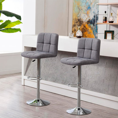 Archie Swivel Adjustable Height Stool by Hokku Designs