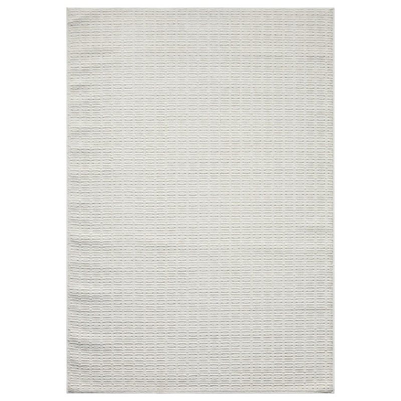 Solid Textured Area Rug, Rectangle 6' x 9'