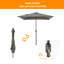 Parasol carré de 78 po Rovner-1450716280