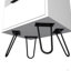 Jacara metal bedside table-1042422833
