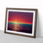 Mysterious Ocean Sunset - Framed Print-1558353608-1558353612