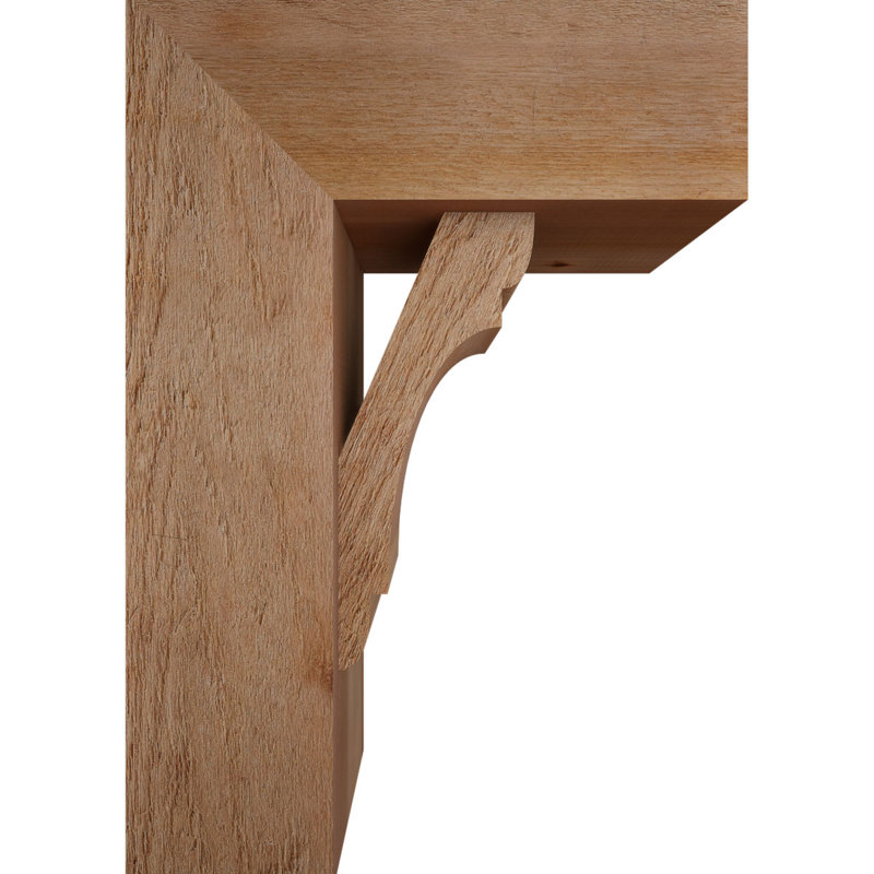Support de bloc olympique avec entretoise décalée, 26 x 18, Cèdre rouge occidental de l 8 po (scié brut)