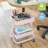ECR4Kids 2-Tier Metal Rolling Utility Storage Cart, Multipurpose Organization-59602050