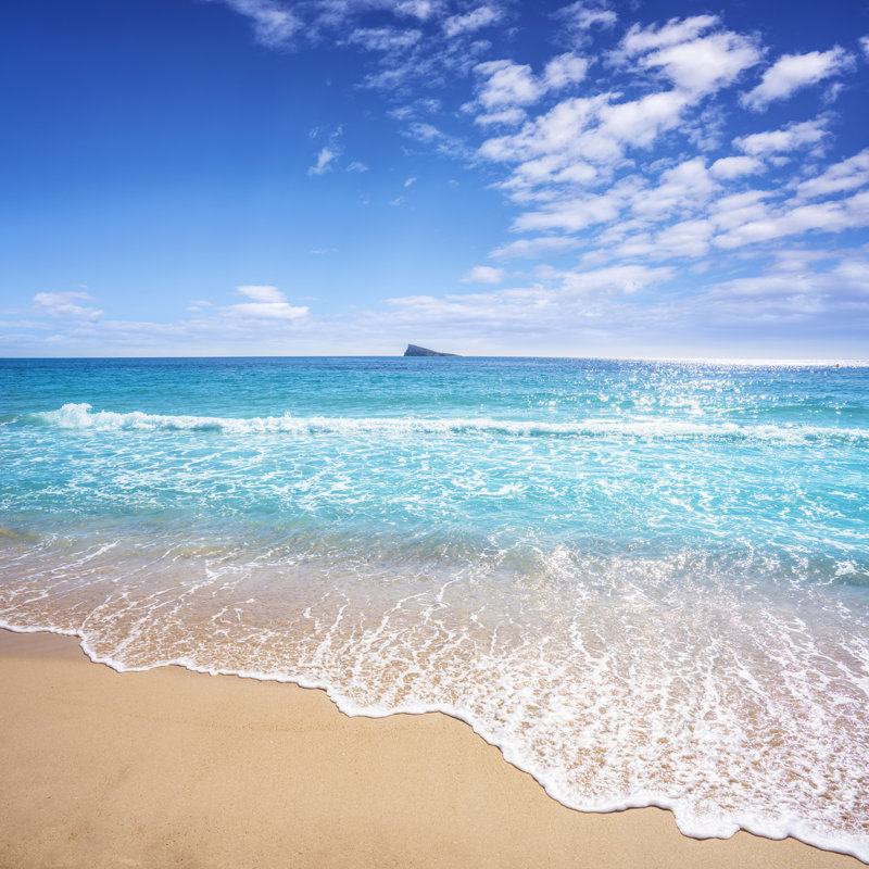 Benidorm Island by Mediterranean - Wrapped Canvas Print, 51cm H x 51cm W x 3.8cm D