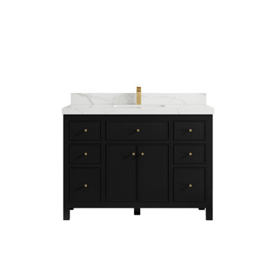 Sonoma Single Bathroom Vanity with Quartz Top