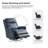 Valori 29.25" W Faux Leather Power Swivel and Rocker Recliner-104310580