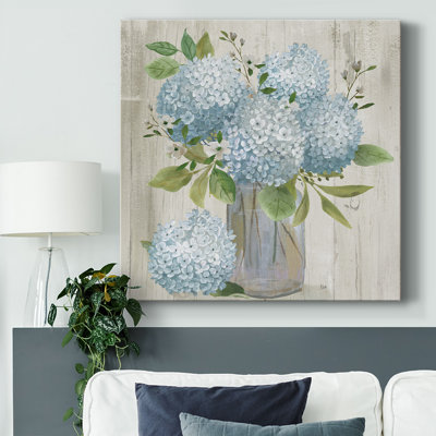 Hydrangea Cluster I-Gallery Wrapped Canvas
