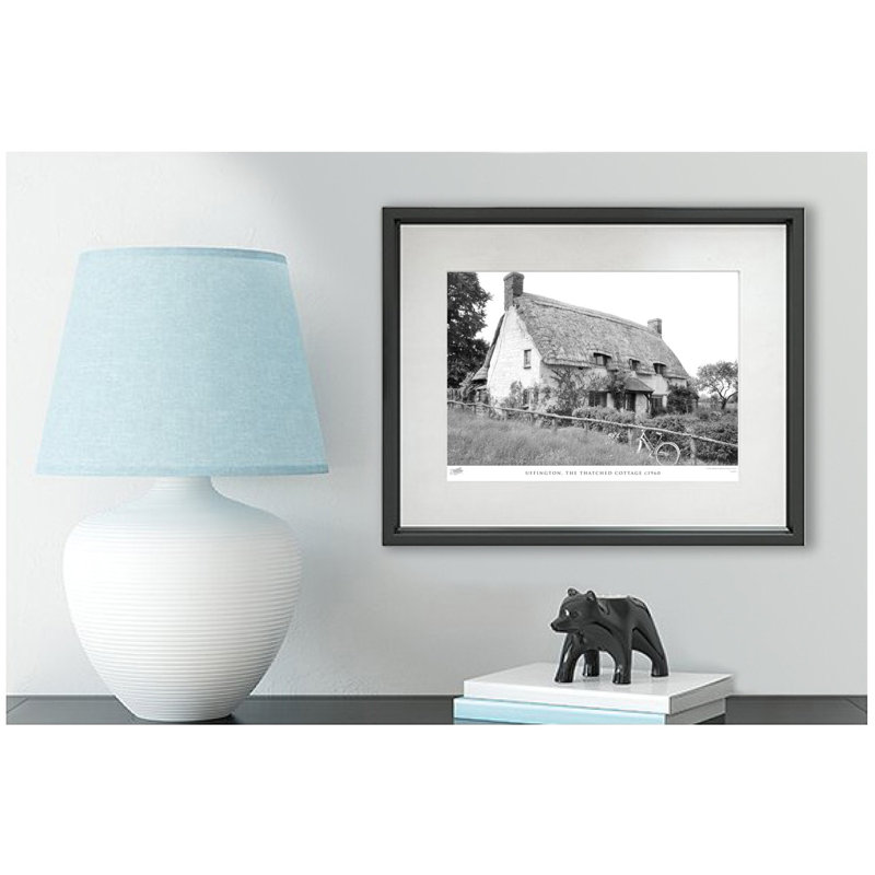 Uffington, The Thatched Cottage C1960 by Francis Frith - Single Picture Frame Print, 45cm H x 60cm W x 2.3cm D