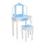 Ensemble de coiffeuse pour enfant en bois massif avec miroir Hannakaisa-1450721398
