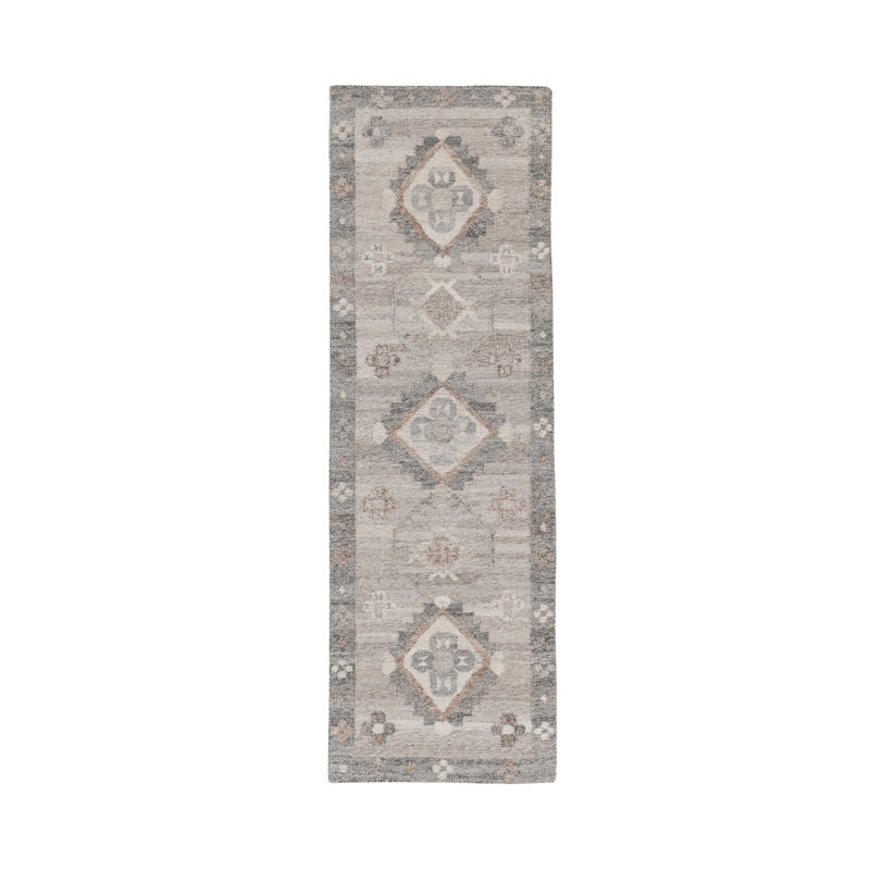 Lukens 2x3 Handwoven Multi-Color Fabric Performance Rug, Runner 2'6" x 8'