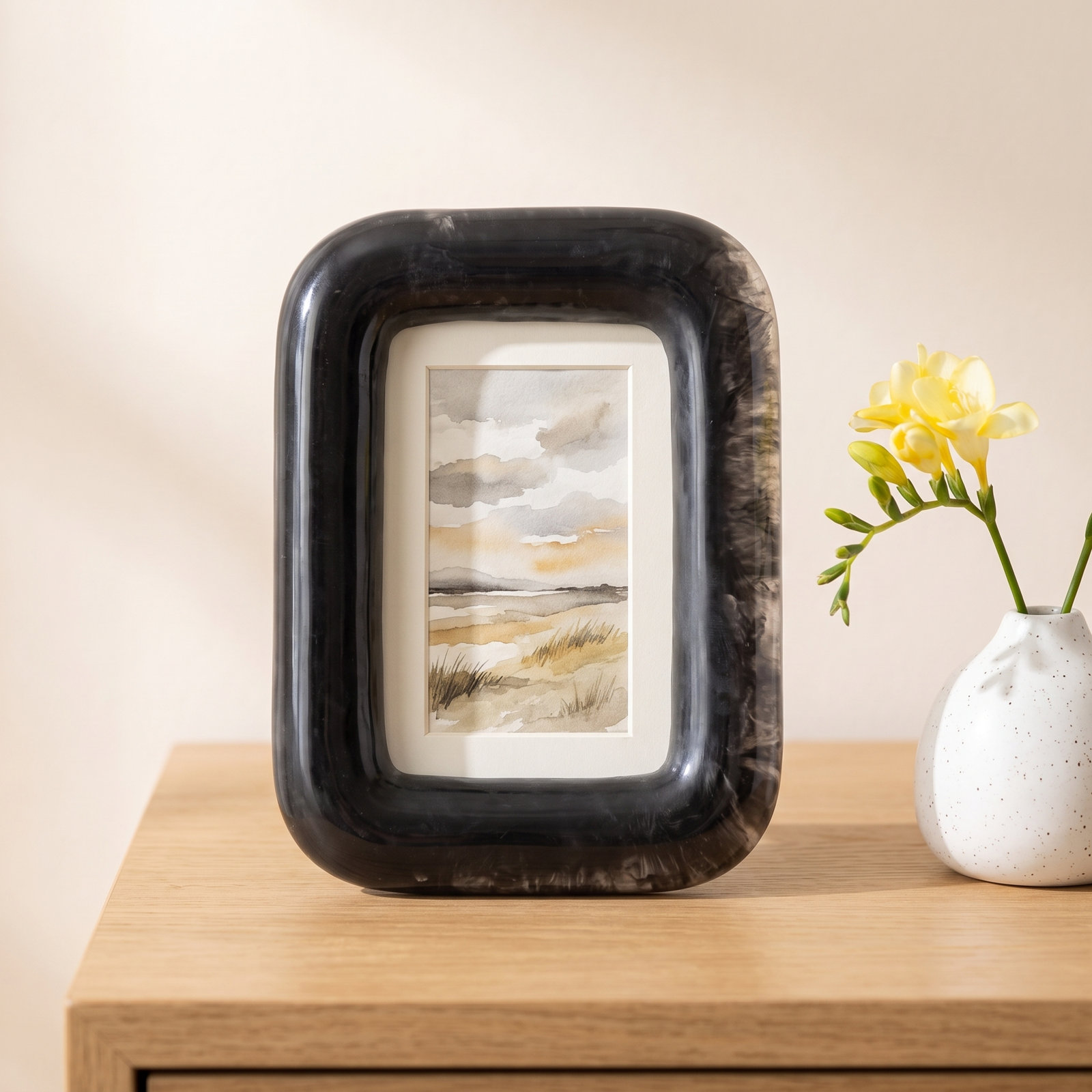 McLean 4" x 6" Picture Frame, Black, 4'' W X 6'' H