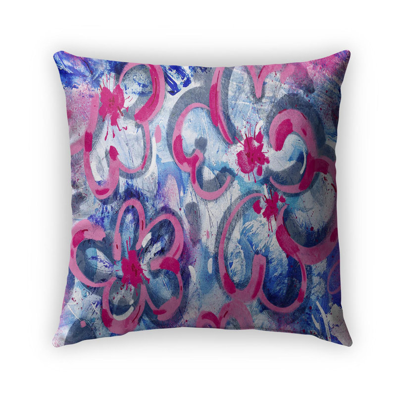 Outdoor Reversible Throw Pillow, 26" x 26"