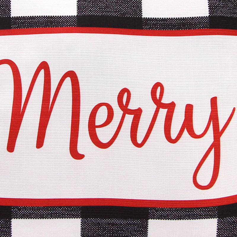 18" x 18" Indoor Throw Pillow, Merry Stripe