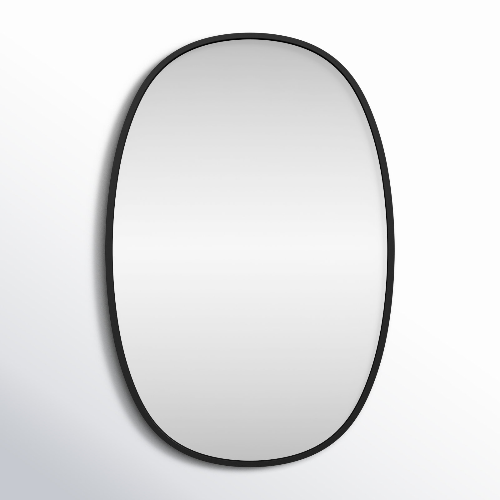Sabine Accent Mirror, 30" x 20", Black