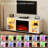 Leedham TV Stand Fireplace for TVs up to 65" Fireplace-2108697552