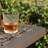 Caruthers Rectangular Metal Outdoor Bistro Table