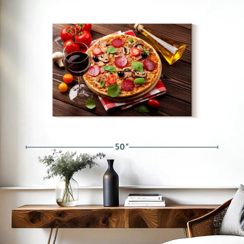 Yarlin pizza fraîche du four, H 24 po x l 36 po