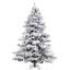 Alaskan Flocked Artificial Christmas Tree-65262449