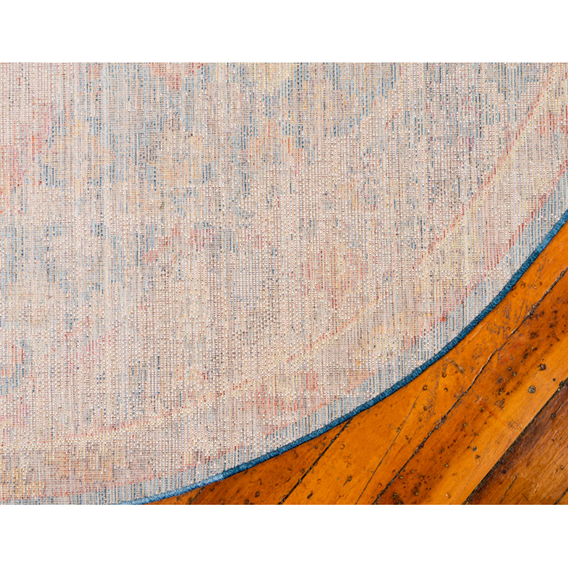 Rosamonde Oriental Indoor Rug, Round 6'1"