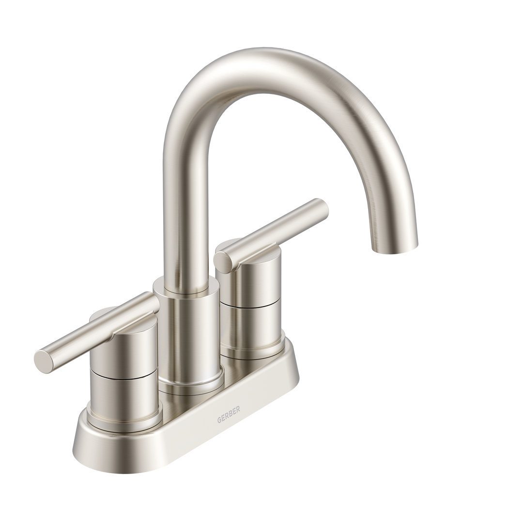 Parma 2-handle Bathroom Faucet with Drain Assembly Gerber 
