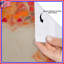 Abstract Circular Shapes Shower Curtains Extra Long-1400481525