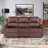  Modern Skin-Friendly Microfiber Manual Recline Sofa with Super Soft Backrest & Seat-1261006600-1237759971