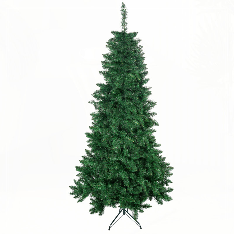 Demi-arbre de Noël artificiel 7 pi