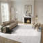 Tapis ivoire / gris clair Presler-683665843