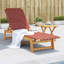 157cm Long Single Chaise with Cushions