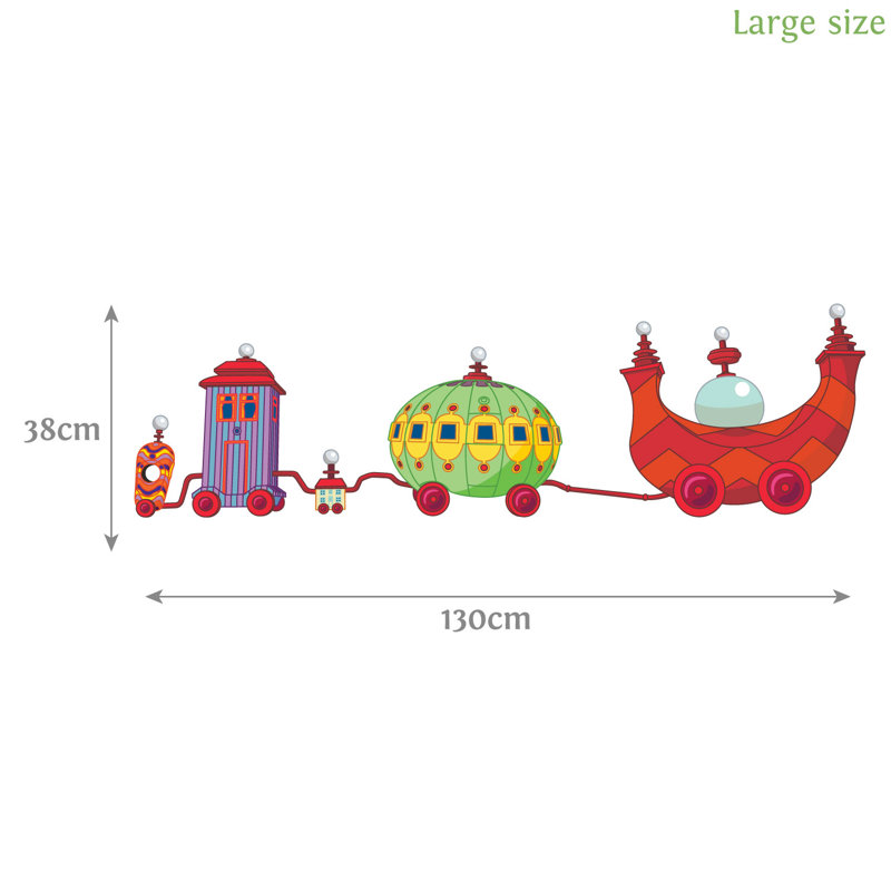Wall Decal, 38cm H x 130cm W
