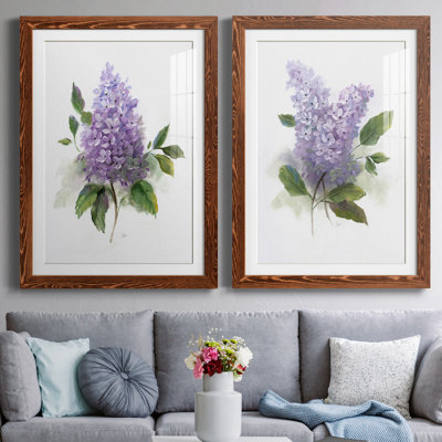 Lilac Romance I - 2 Piece Print