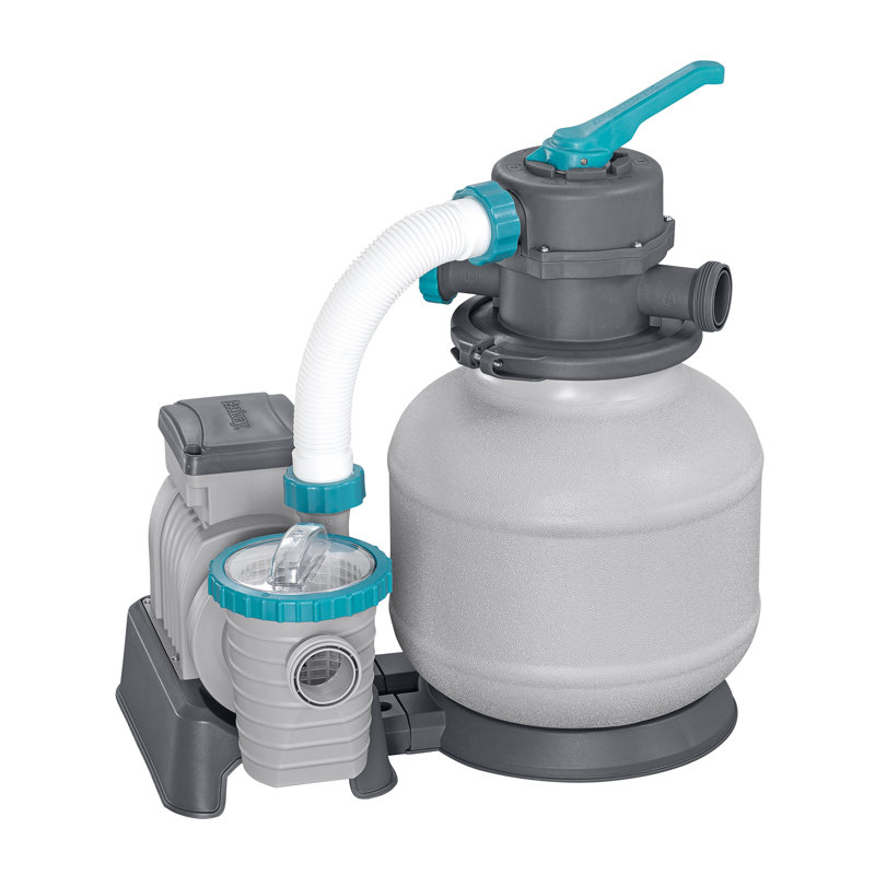 Bestway Sand Filter Pump for Above Ground Outdoor Swimming Pools,   24" H x  17" W x  22" D