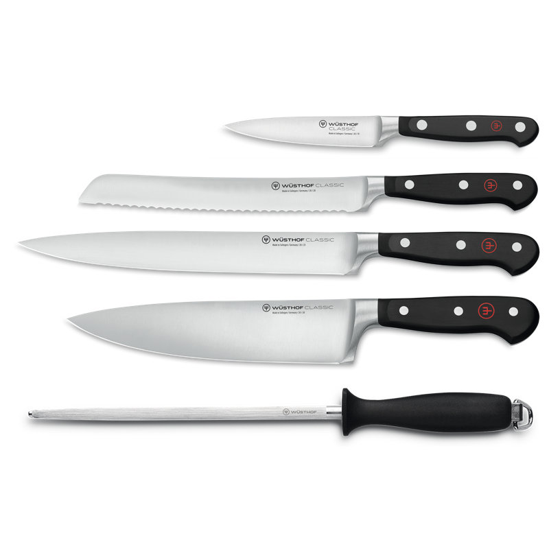WÜSTHOF Classic 5-Piece Chef's Knife Set