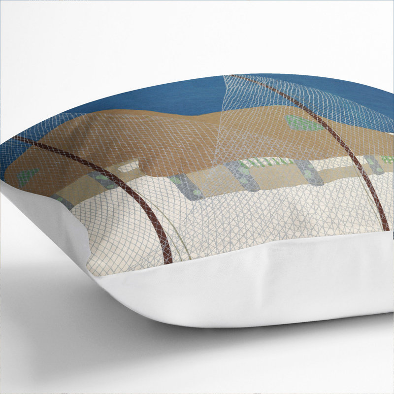 Square Cushion, 55cm H x 55cm W x 20cm D, White