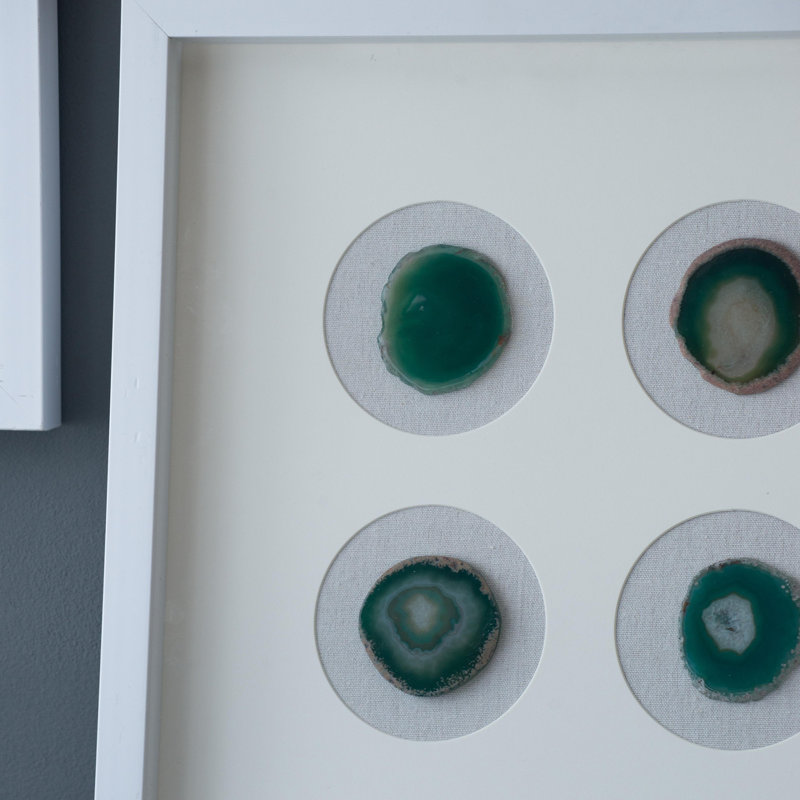 S/2 15.57x1.2x15.7" Shadow Box Wall Décor