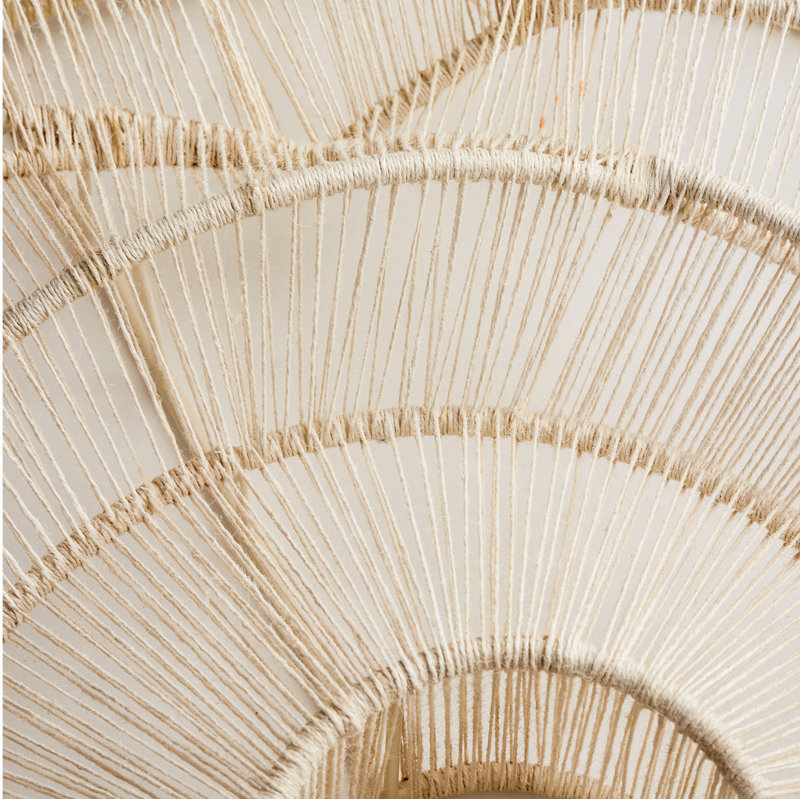 Shadow Wall Art, 28" H x 28" W x 5.88" D, Ivory
