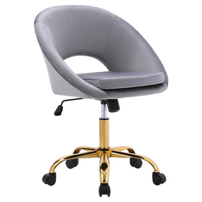 Airyona Velvet Office Chair