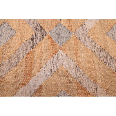 Palas Denizli Tan Kilim 5'4" x 7'4"