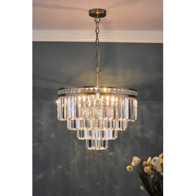 Anjelique 4 - Light Crystal Chandelier
