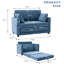 Fauteuil-lit 52 po en chenille-961928379