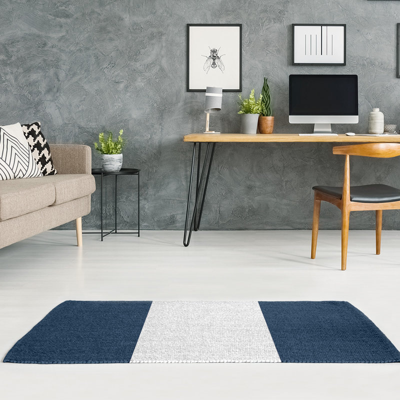 Chenille Indoor Rug, Rectangle 4' x 6'